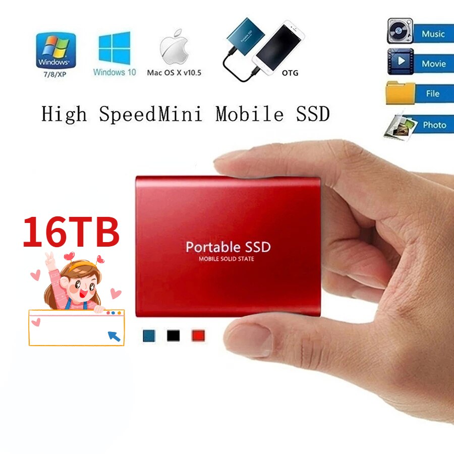 Type-c USB 3.1 SSD ޴ ÷ ޸ 8 ׶Ʈ S..